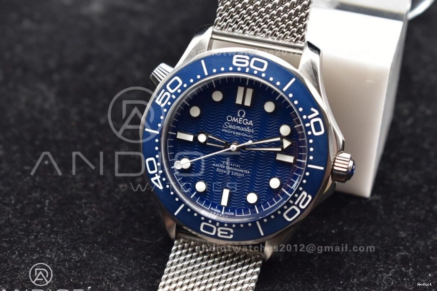 Mesh 60th 42mm 1065 Edition anniversary Best VSF Bracelet Seamaster Bond 300M A Stylish James on 0801